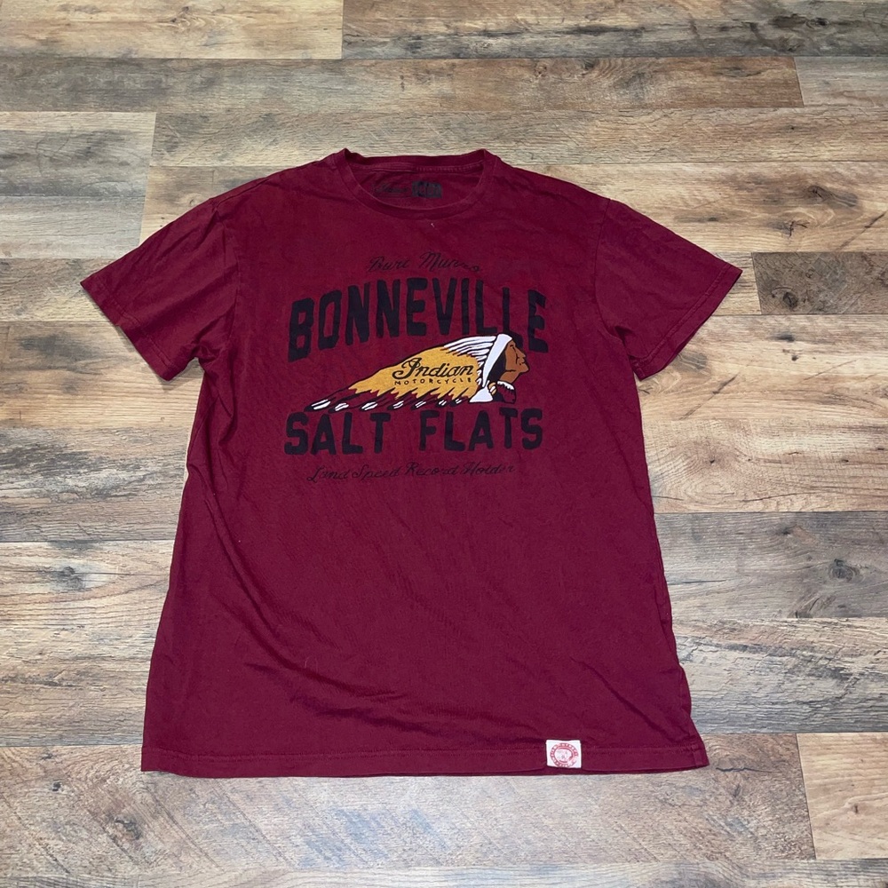Bonneville Salt Flats Maroon T-Shirt